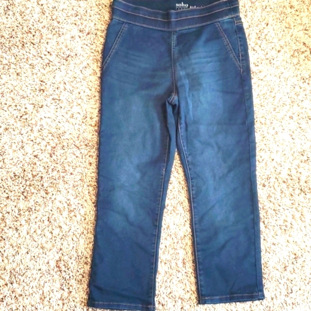 New York & Company Soho High Waist Cropped Legging
